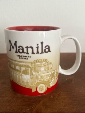 Starbucks Manila collectors series Ceramic Coffee Mug